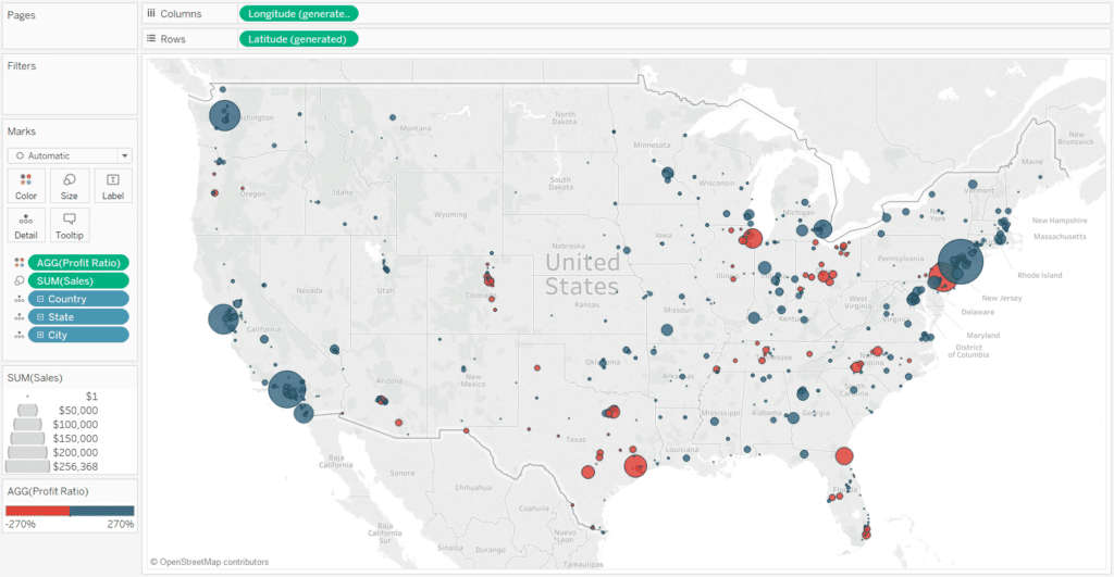 Sales-and-Profit-Ratio-by-State-Tableau-Map