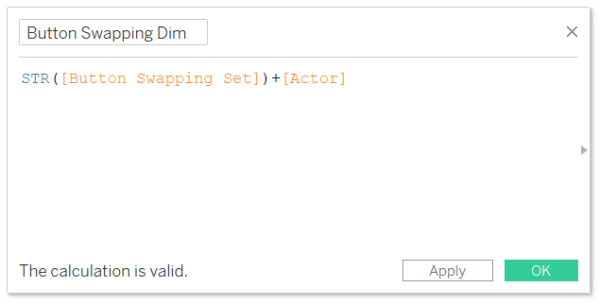How to do “Button Swapping” in Tableau