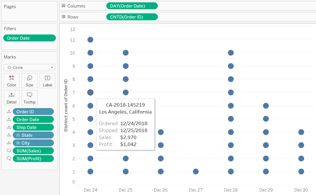 Add tooltips to the unit histogram