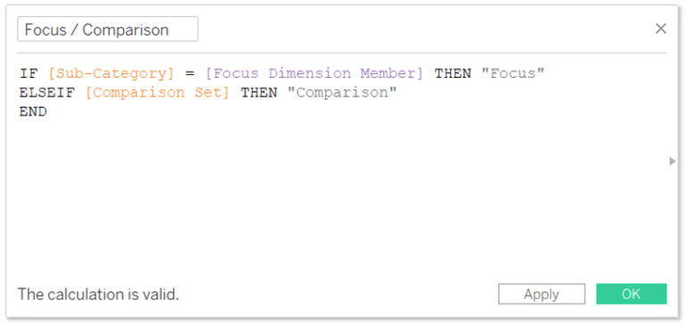 Tableau Focus Color How to Create Persistent Comparison Sets Across Tableau Dashboards