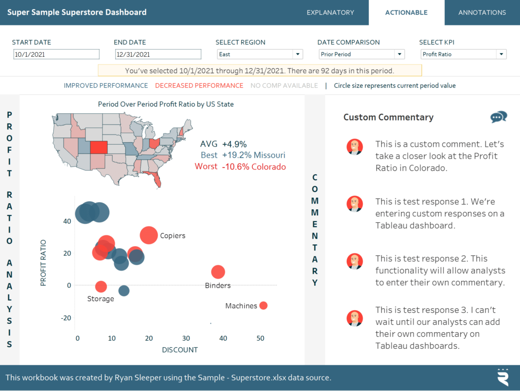 How to Make Your New Favorite Commenting System in Tableau