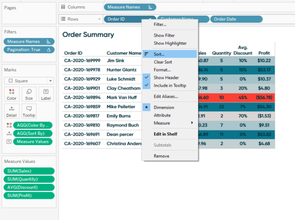 Tableau Hack: How to Sort by Multiple Data Types