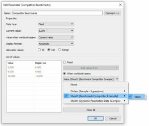 3 Essential Ways to Use Dynamic Parameters in Tableau
