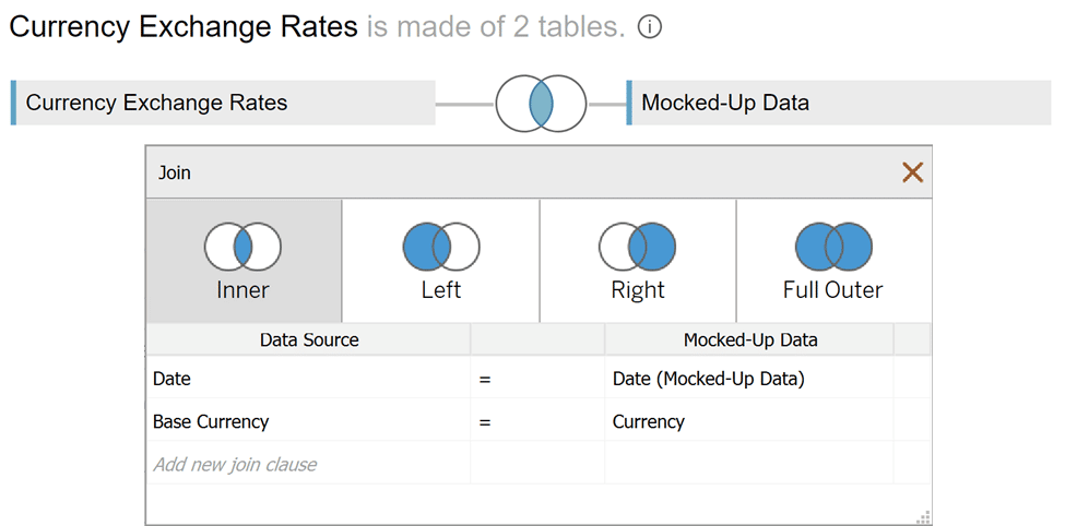 Joining data in Tableau Desktop
