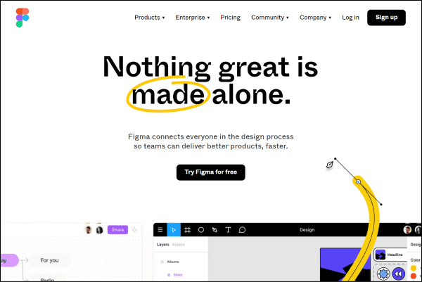 Figma website