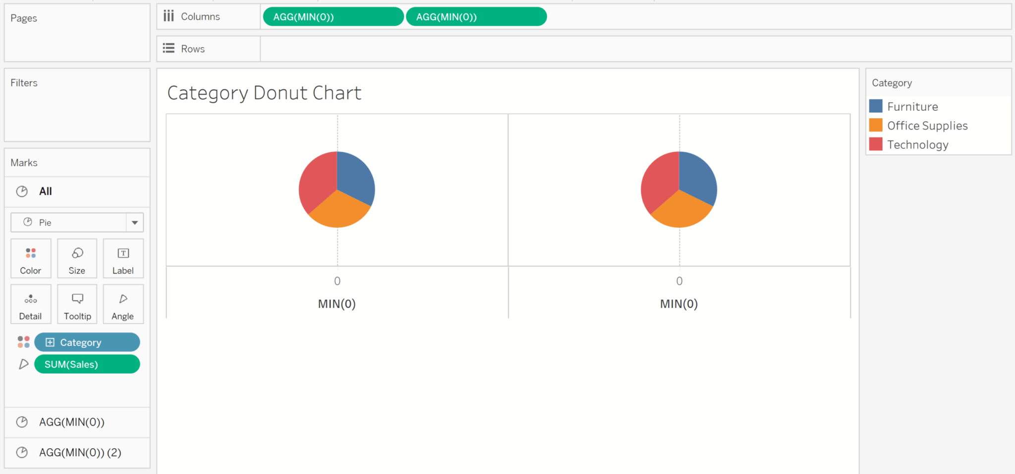 How to Make an Expanding Donut Chart in Tableau