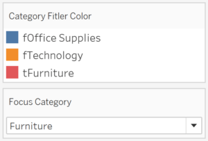 Category Filter Color