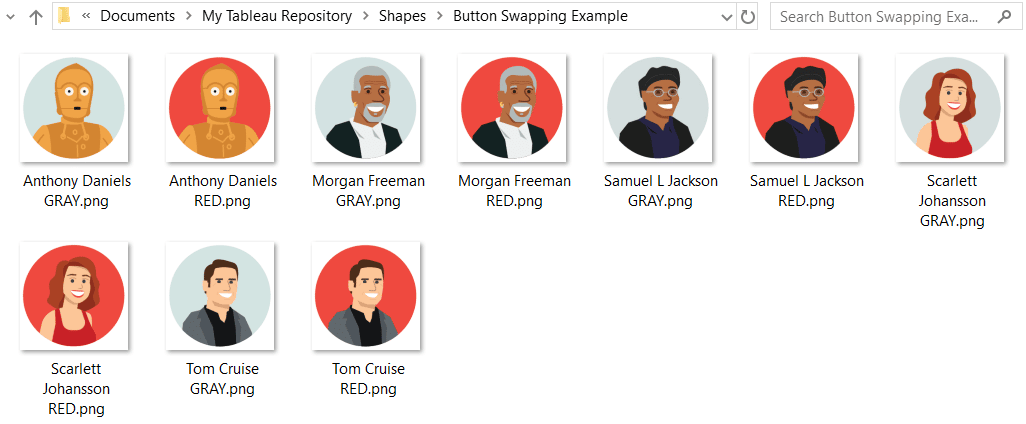Images for button swapping in Tableau shapes folder