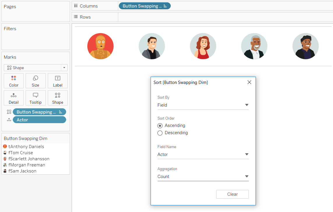How to do “Button Swapping” in Tableau | Playfair Data