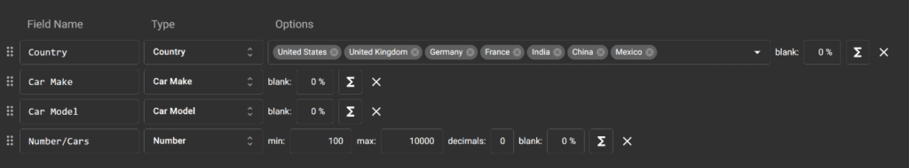 The different datasets needed to follow this tutorial