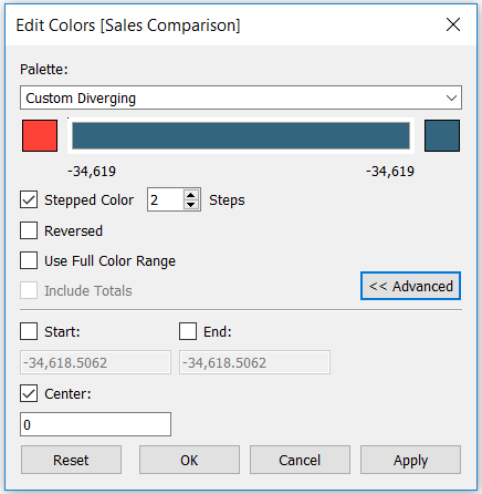 Editing Colors in Tableau