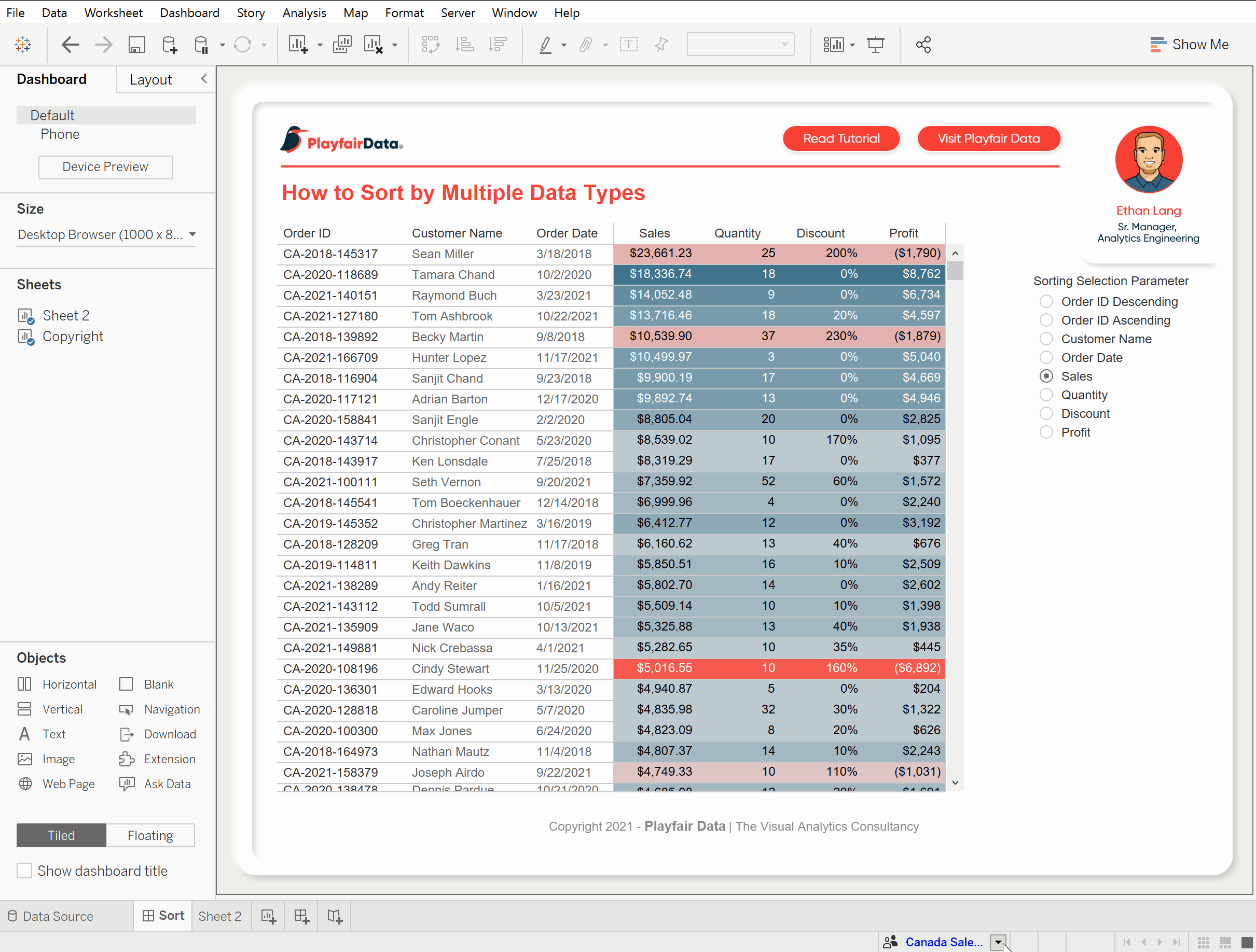 How to Implement Column-Level Security in Tableau