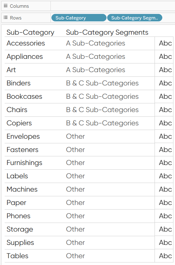 Quality Checking a String Calculation in Tableau