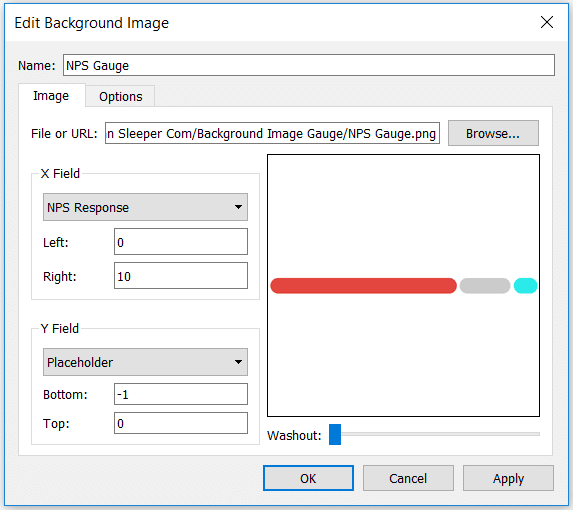 Settings for Custom Background Image in Tableau