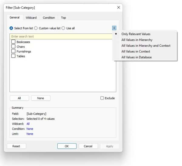 The Definitive Guide to Filters in Tableau
