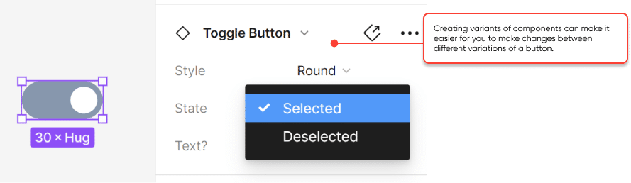 Design system and components