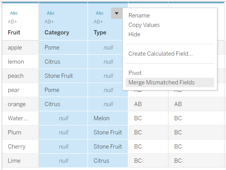 Bringing Tables Together: Tableau's Physical Layer