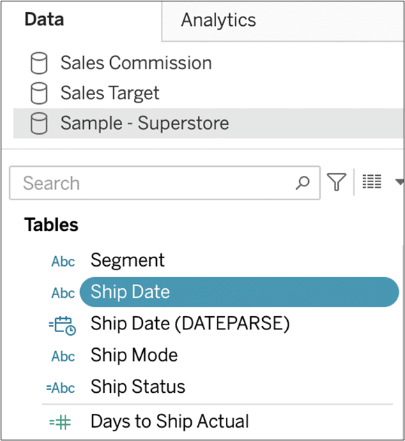 Sample Superstore Data Source