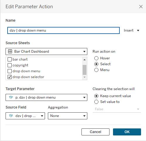 Dynamic Zone Visibility in Tableau