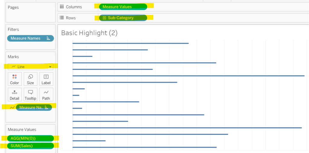 Create a rounded Tableau bar chart