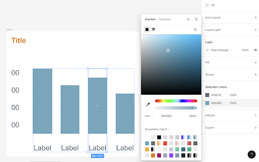 Customizing Colors and Styles