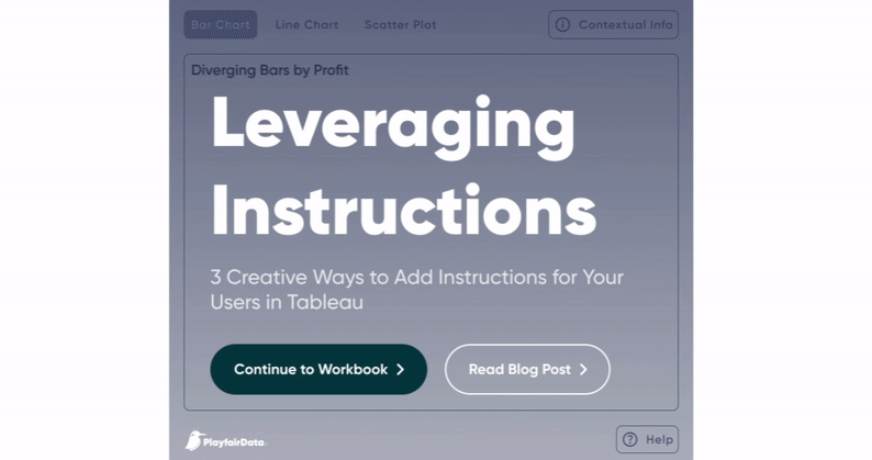3 Creative Ways to Turn Instructions On and Off in Tableau GIF