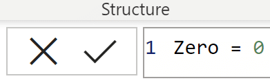 Structure in Power BI