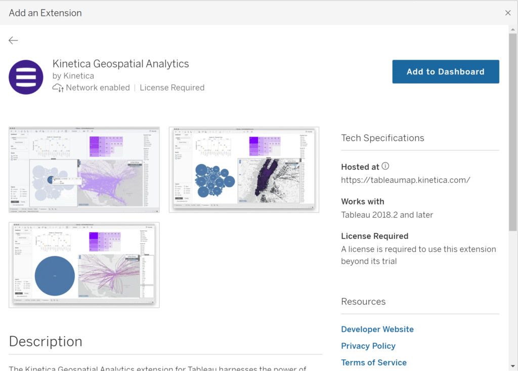 Extensions in Tableau