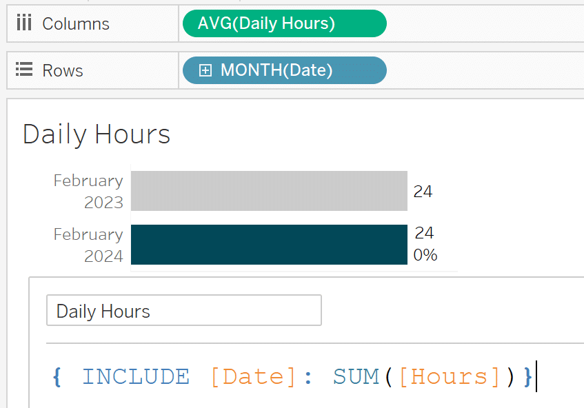 Compute daily average