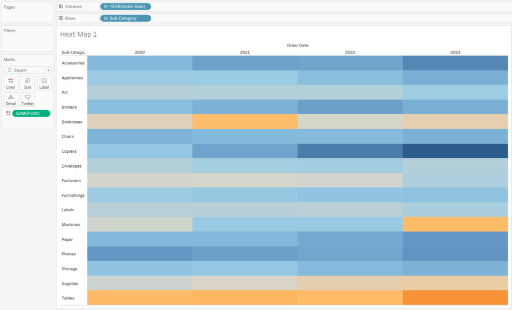 Tableau Highlight Table