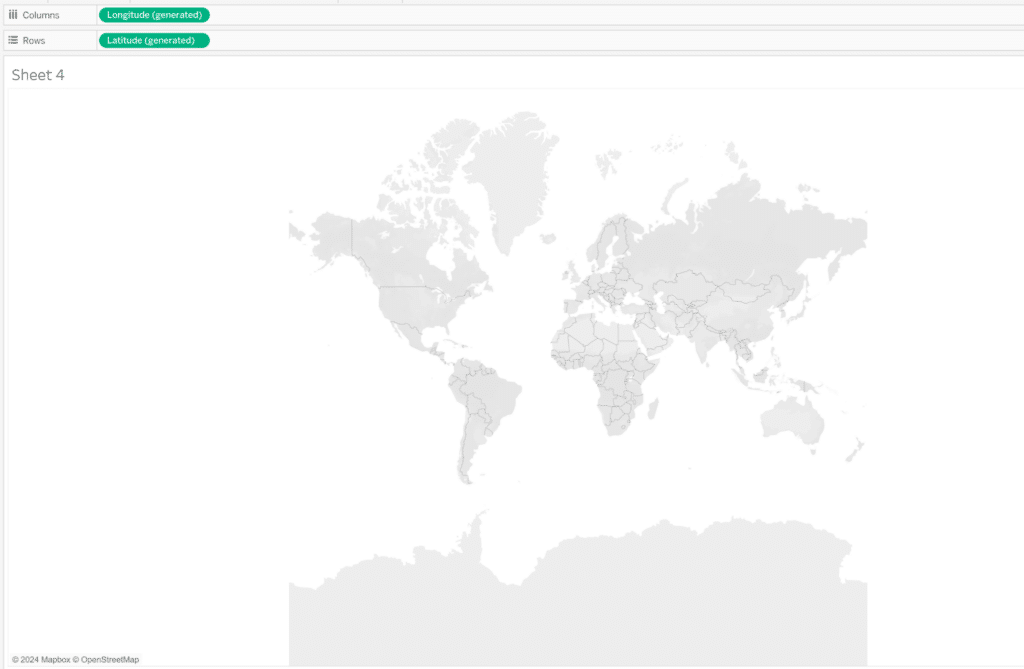 Map in Tableau