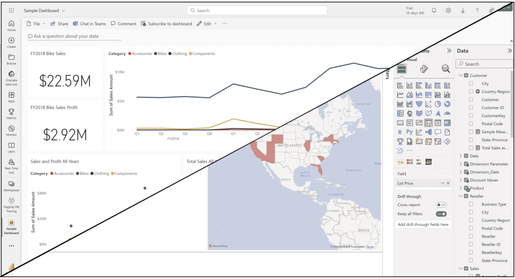 Power BI Service vs. Desktop