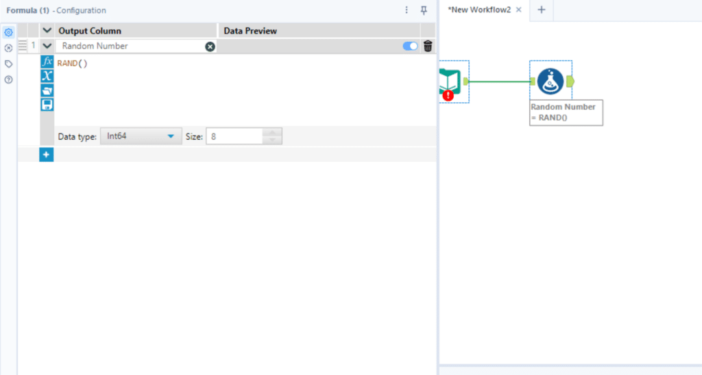 Rand Function in Alteryx