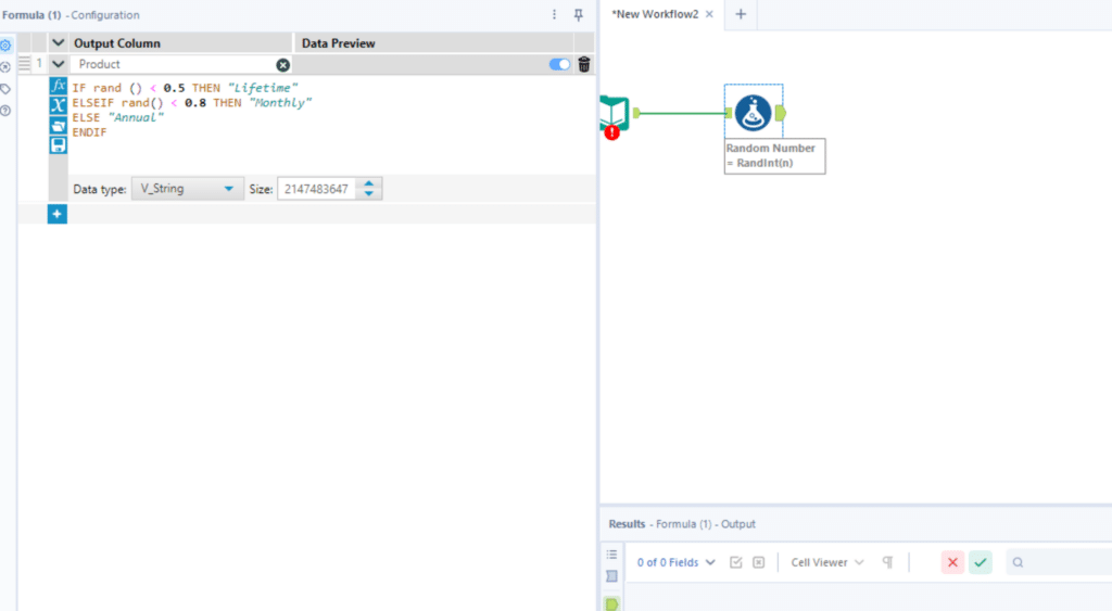 Product Alteryx Technique