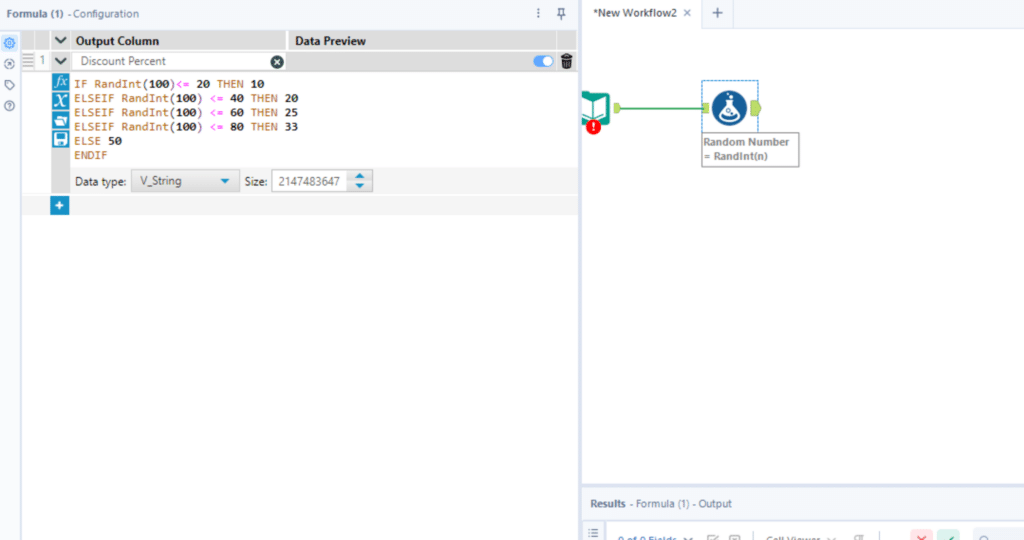 Percent Alteryx Technique