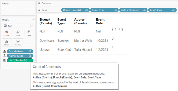 Bringing Tables Together: Multi-fact Relationships in Tableau