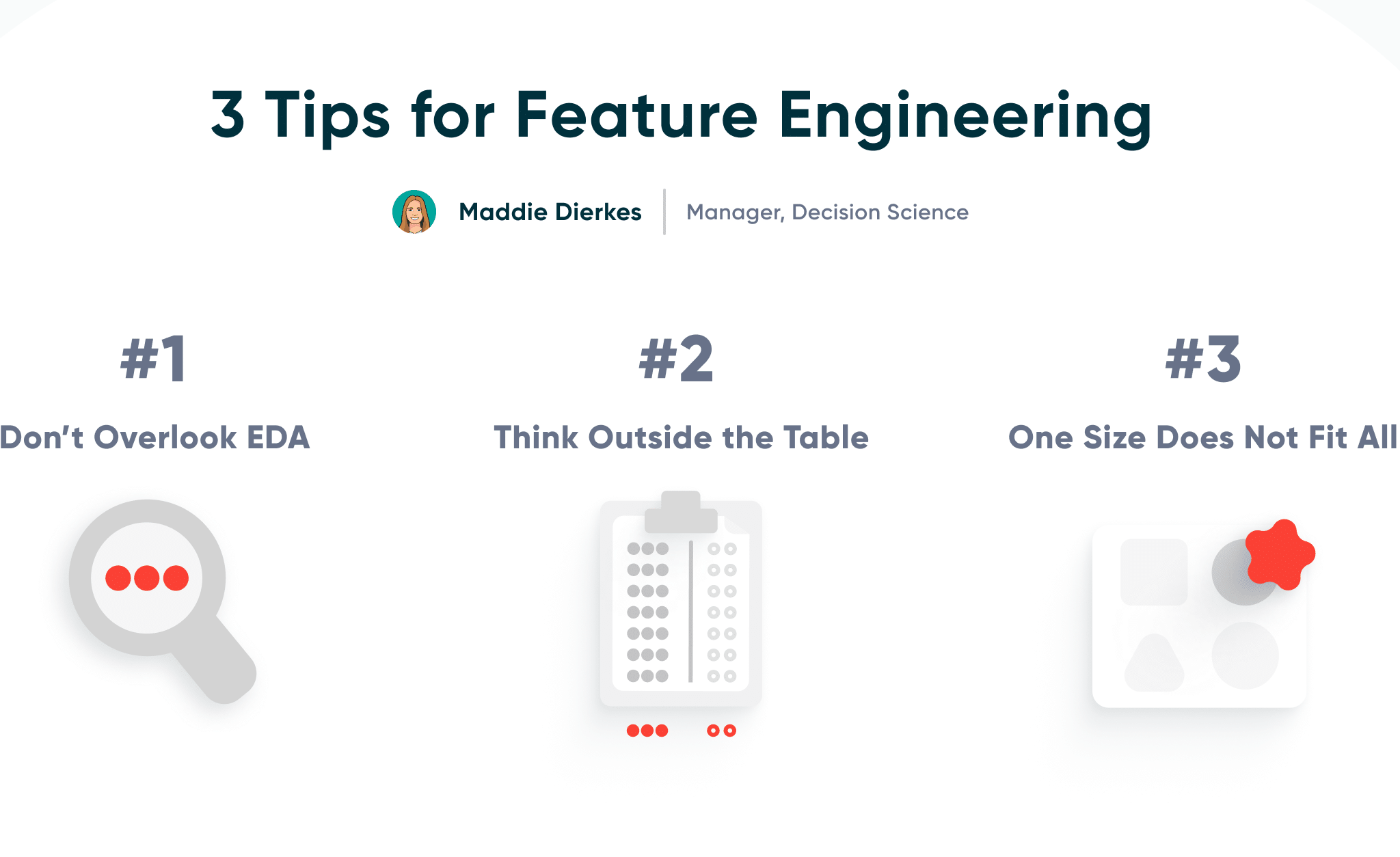 3 tips for feature engineering feature image
