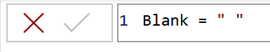 new blank column dax