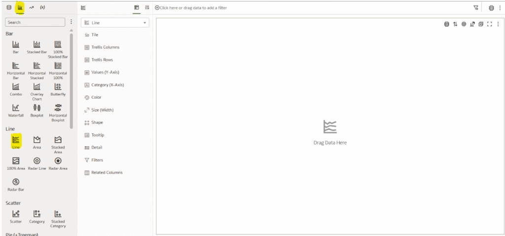 Add Line to the canvas