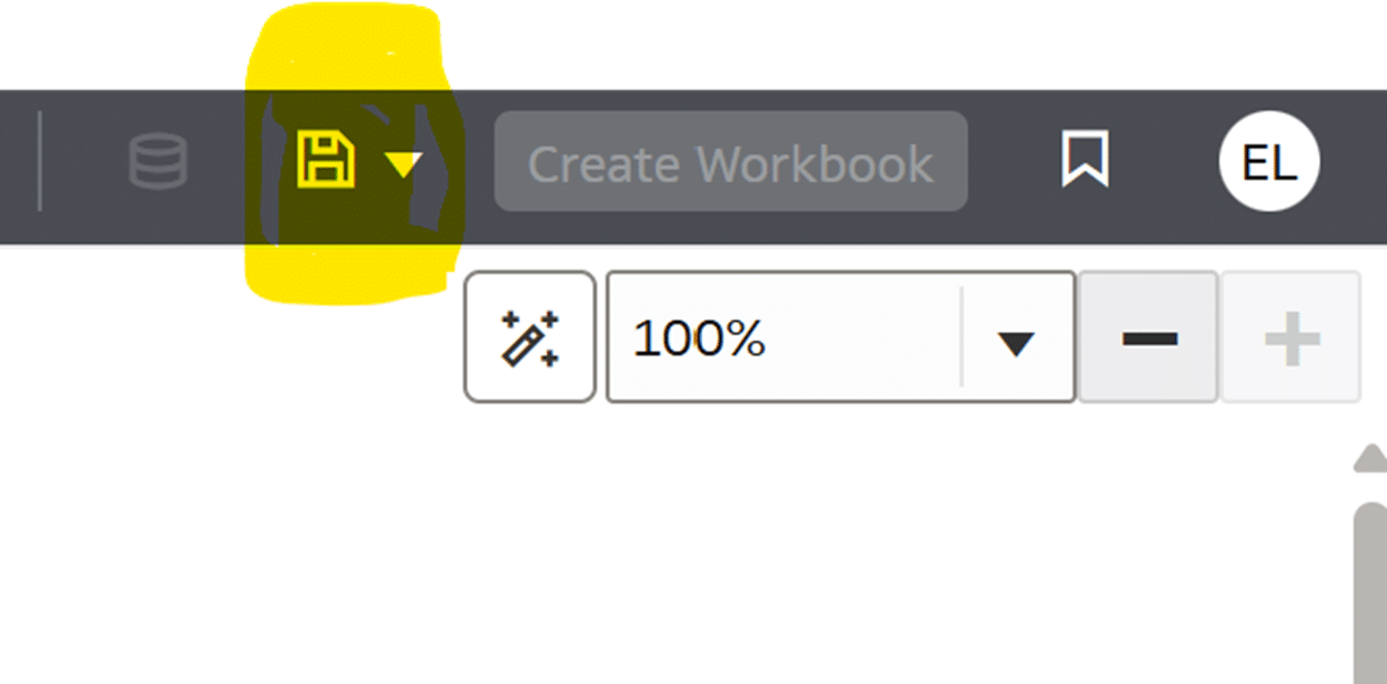 Saving sales table example